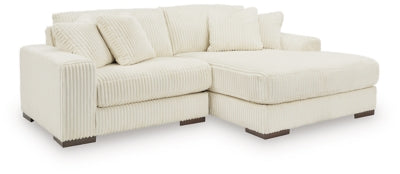 Lindyn Sectional with Chaise - Discount Furniture World (Burlington,NC)