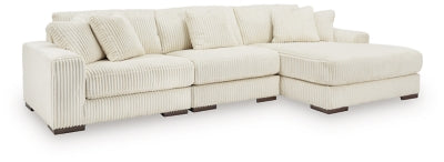 Lindyn Sectional with Chaise - Discount Furniture World (Burlington,NC)