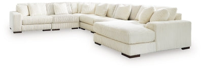 Lindyn Sectional with Chaise - Discount Furniture World (Burlington,NC)