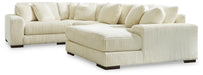 Lindyn Sectional with Chaise - Discount Furniture World (Burlington,NC)