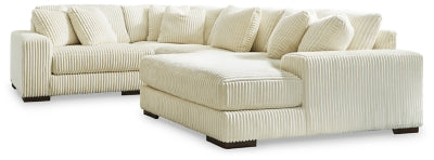 Lindyn Sectional with Chaise - Discount Furniture World (Burlington,NC)