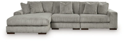 Lindyn Sectional with Chaise - Discount Furniture World (Burlington,NC)