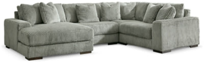 Lindyn Sectional with Chaise - Discount Furniture World (Burlington,NC)