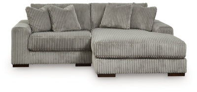Lindyn Sectional with Chaise - Discount Furniture World (Burlington,NC)