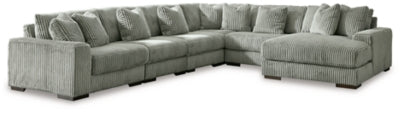 Lindyn Sectional with Chaise - Discount Furniture World (Burlington,NC)