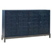 Braxton Accent Cabinet in Azure Blue EST SHIP TIME APPX 4 WEEKS - Discount Furniture World (Burlington,NC)
