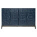 Braxton Accent Cabinet in Azure Blue EST SHIP TIME APPX 4 WEEKS - Discount Furniture World (Burlington,NC)