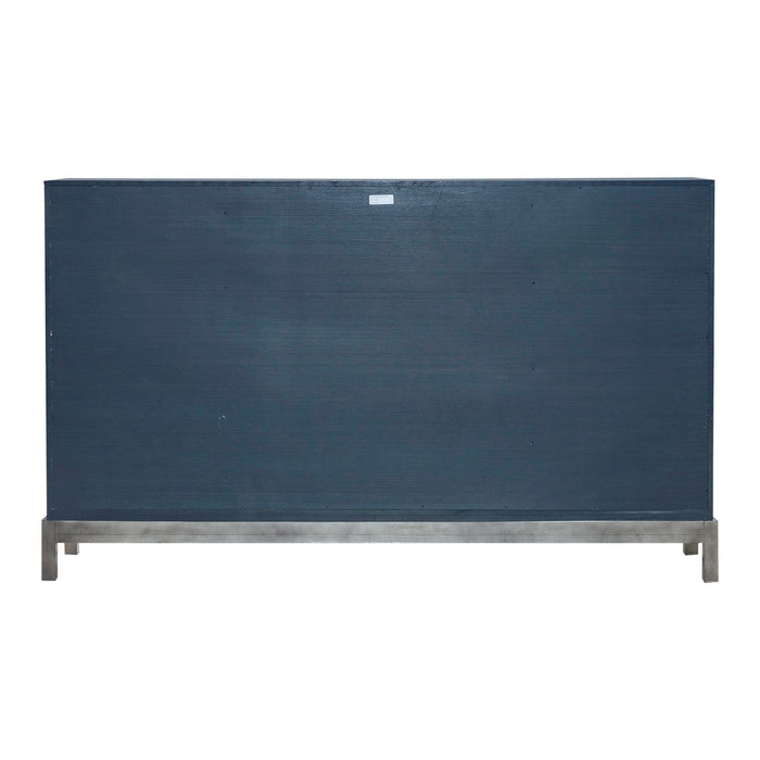 Braxton Accent Cabinet in Azure Blue EST SHIP TIME APPX 4 WEEKS - Discount Furniture World (Burlington,NC)
