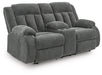 Observation Power Reclining Loveseat with Console - Discount Furniture World (Burlington,NC)
