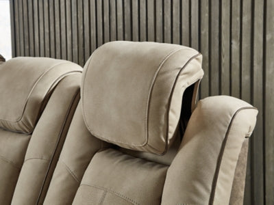 Next-Gen DuraPella Power Reclining Loveseat with Console - Discount Furniture World (Burlington,NC)