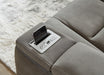 Next-Gen DuraPella Power Reclining Loveseat with Console - Discount Furniture World (Burlington,NC)
