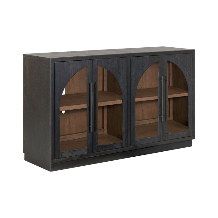 Archway 4 Door Accent Cabinet - Discount Furniture World (Burlington,NC)