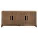 Montecito 4 Door Accent Cabinet - Discount Furniture World (Burlington,NC)