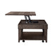 Arrowcreek Lift Top Cocktail Table in Weathered Stone - Discount Furniture World (Burlington,NC)