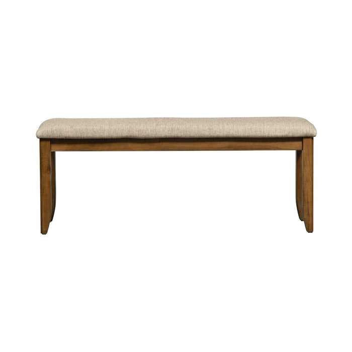 Santa Rosa II Upholstered Bench in Antique Honey image