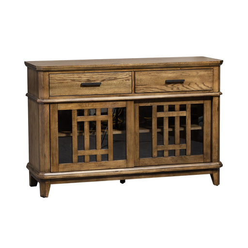 Santa Rosa II Server in Antique Honey - Discount Furniture World (Burlington,NC)