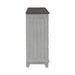 River Place 9 Drawer Dresser in Riverstone White and Tobacco - Discount Furniture World (Burlington,NC)
