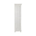 River Place Armoire in Riverstone White and Tobacco image
