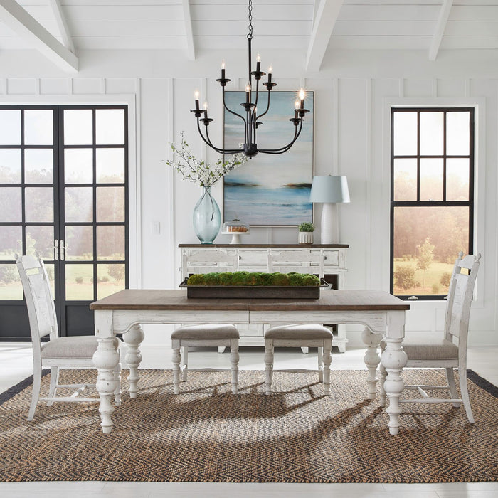 River Place 5 Piece Rectangular Table Set image
