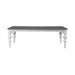 River Place Rectangular Leg Table in Riverstone White & Tobacco - Discount Furniture World (Burlington,NC)