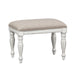 Magnolia Manor Accent Bench in Antique White - Discount Furniture World (Burlington,NC)