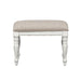 Magnolia Manor Accent Bench in Antique White - Discount Furniture World (Burlington,NC)