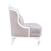 Magnolia Manor Upholstered Accent Chair in Antique White - Discount Furniture World (Burlington,NC)