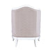 Magnolia Manor Upholstered Accent Chair in Antique White - Discount Furniture World (Burlington,NC)