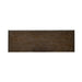 Magnolia Manor Hall Console in Antique White & Weathered Bark EST SHIP TIME APPX 4 WEEKS image