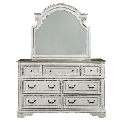 Magnolia Manor Dresser & Mirror - Discount Furniture World (Burlington,NC)