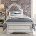 Magnolia Manor Twin Upholstered Bed - Discount Furniture World (Burlington,NC)