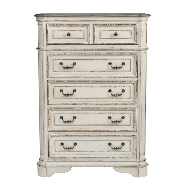 Magnolia Manor 5 Drawer Chest - Discount Furniture World (Burlington,NC)