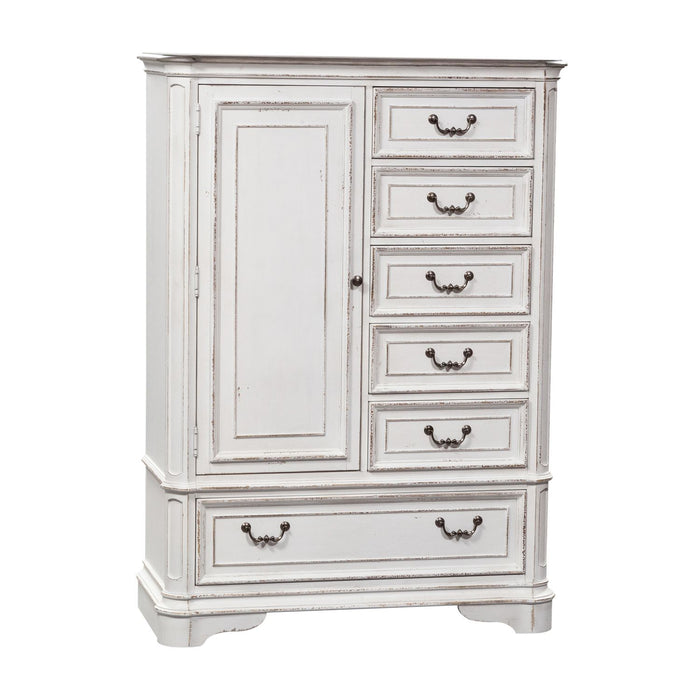 Magnolia Master Chest Manor in Antique White - Discount Furniture World (Burlington,NC)