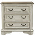 Liberty Magnolia Manor 3 Drawer Bedside Chest in Antique White image