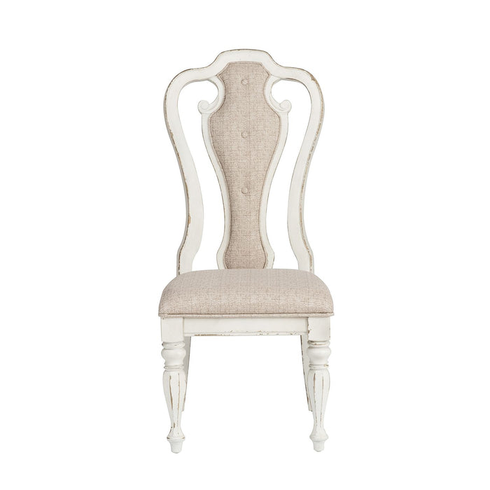 Magnolia Manor Splat Back Uph Side Chair (RTA) - Discount Furniture World (Burlington,NC)