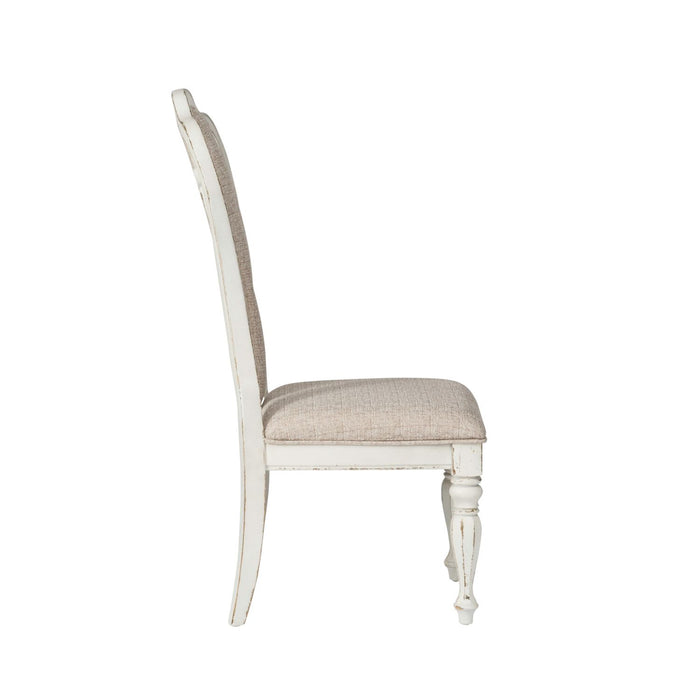 Magnolia Manor Splat Back Uph Side Chair (RTA) - Discount Furniture World (Burlington,NC)