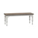 Liberty Furniture Magnolia Manor Dining Bench (RTA) in Antique White image