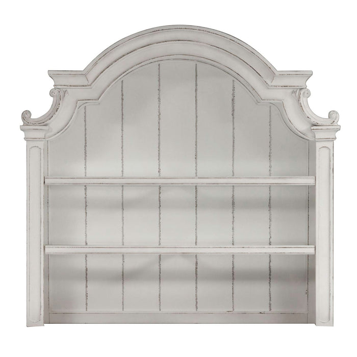 Magnolia Manor Hutch in Antique White - Discount Furniture World (Burlington,NC)