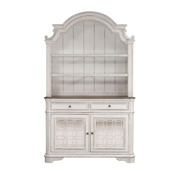 Magnolia Manor Hutch & Buffet - Discount Furniture World (Burlington,NC)