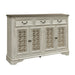 Magnolia Manor Hall Buffet in Antique White image