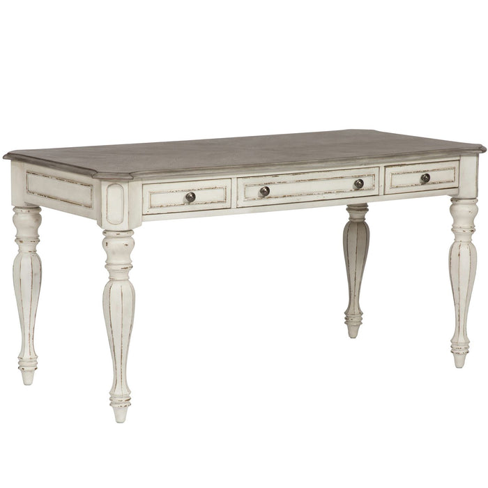 Magnolia Manor Writing Desk in Antique White - Discount Furniture World (Burlington,NC)
