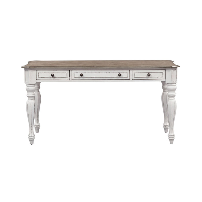 Magnolia Manor Writing Desk in Antique White - Discount Furniture World (Burlington,NC)