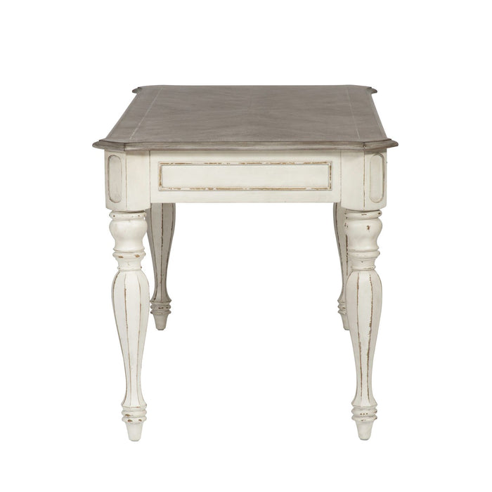 Magnolia Manor Writing Desk in Antique White - Discount Furniture World (Burlington,NC)