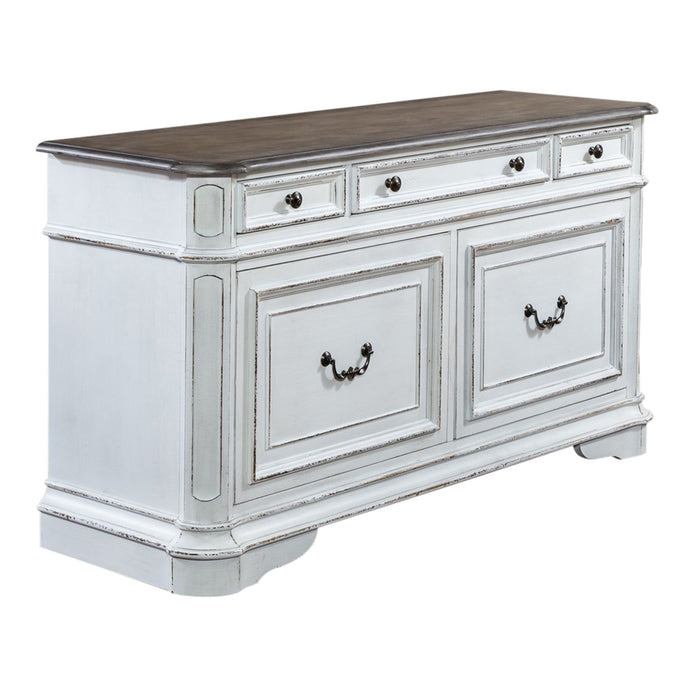 Magnolia Manor Credenza - Discount Furniture World (Burlington,NC)