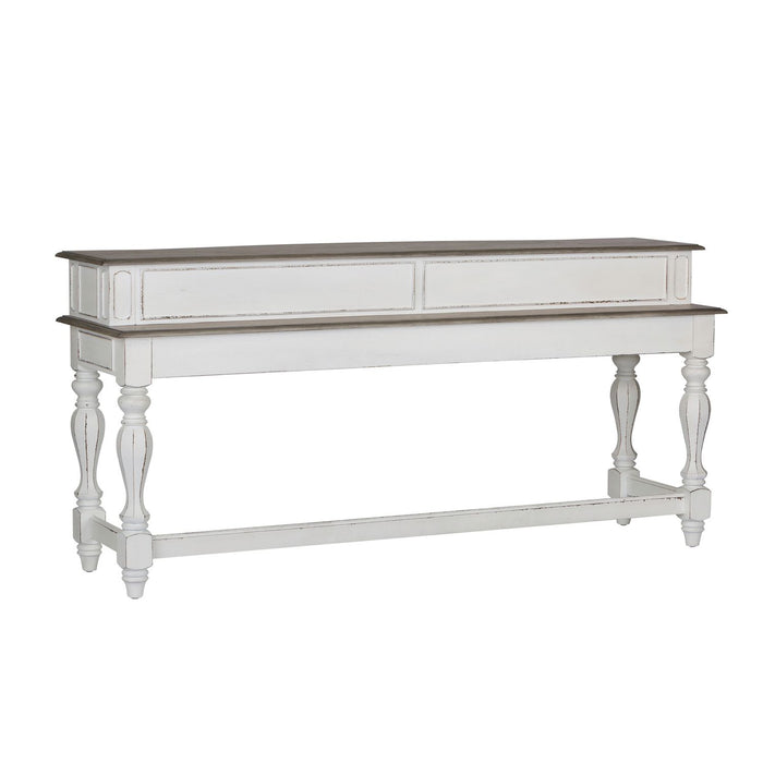Magnolia Manor 4 Piece Console Set (1-Console 3-Stools) image