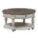 Magnolia Manor Round Cocktail Table - Discount Furniture World (Burlington,NC)