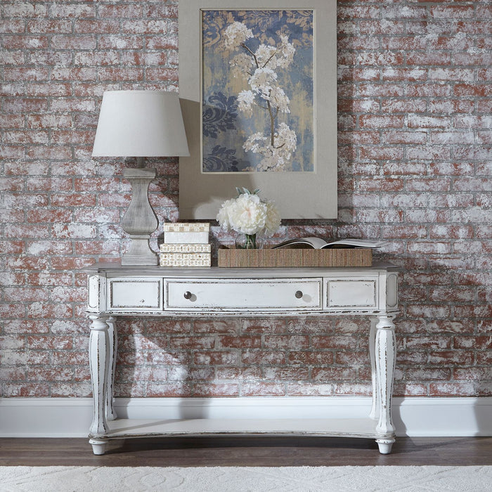 Liberty Magnolia Manor Sofa Table in Antique White image