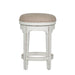 Magnolia Manor Console Swivel Stool in Antique White - Discount Furniture World (Burlington,NC)