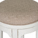 Magnolia Manor Console Swivel Stool in Antique White - Discount Furniture World (Burlington,NC)