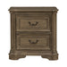 Magnolia Manor II 2 Drawer Nightstand in Weathered Bisque image